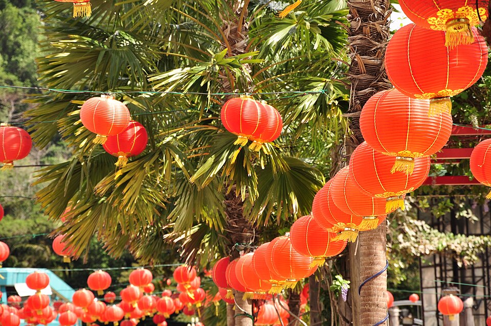 Đèn lồng đỏ ngày Tết